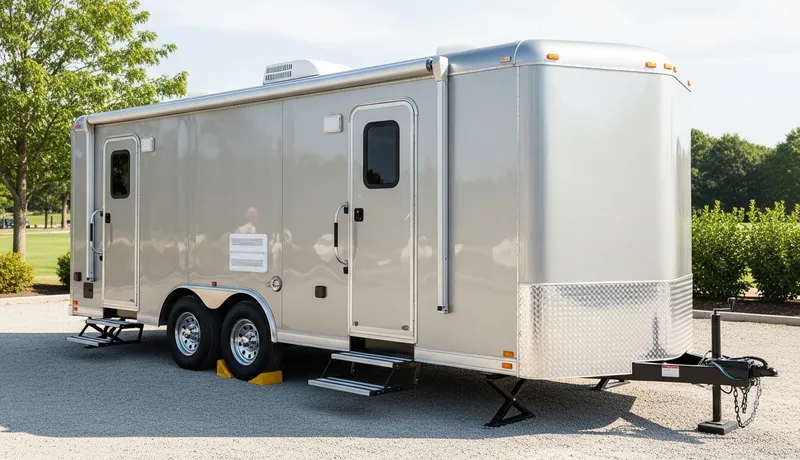Luxury Restroom Trailer Rentals Round Rock TX